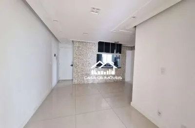 Aluga apartamento de 77m², com 3 dormitórios, sendo 2 suítes e 2 vagas na vila andrade.