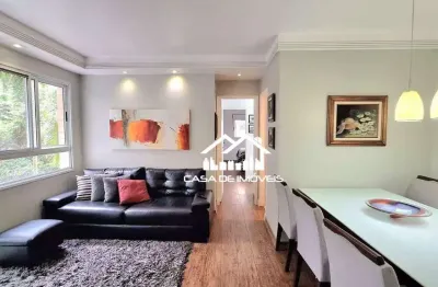 Vende apartamento com 80m², 2 suítes, 2 vagas e lazer, no Morumbi