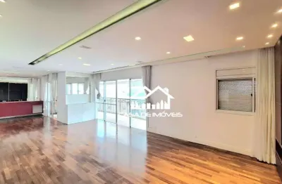 Vende apartamento com 178m², 3 suítes, lindamente planejado, 3 vagas e depósito, no Brooklin