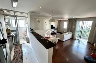 Aluga apartamento com 68m², 2 dormitórios e 1 vaga, no Morumbi.