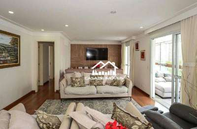 Aluga apartamento de 163m², com 3 suítes e 3 vagas na Vila Andrade.