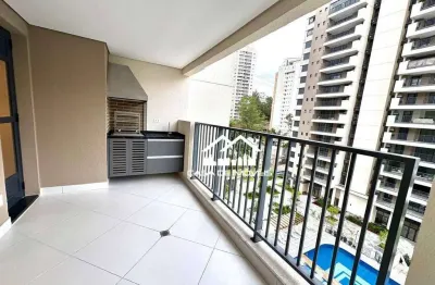 Aluga apartamento de 83m², 2 dormitórios, sendo 1 suíte, 2 vagas  e varanda gourmet