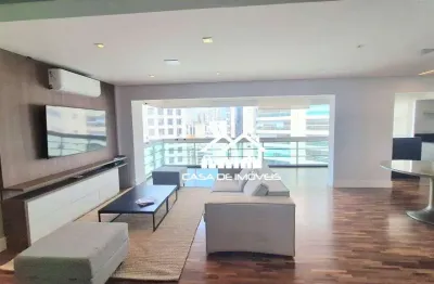 Aluga apartamento cm 3 suítes, varanda gourmet e lazer, na Vila Olímpia.