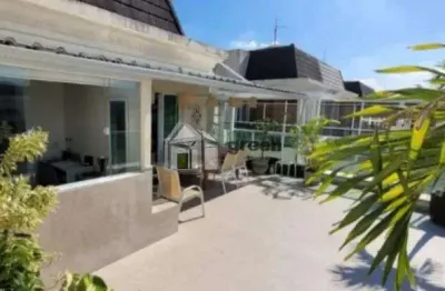 Cobertura com 3 quartos à venda na avenida jornalista tim lopes, 255, barra da tijuca, rio de janeiro, 200 m2 por r$ 2.430.000