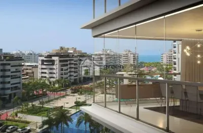 Apartamento com 3 quartos à venda na avenida sobral pinto, 1385, barra da tijuca, rio de janeiro, 117 m2 por r$ 2.175.000