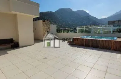 Cobertura com 2 quartos à venda na estrada da barra da tijuca, 231, barra da tijuca, rio de janeiro, 225 m2 por r$ 2.900.000