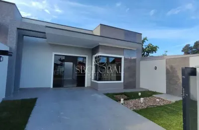 Casa nova no rainha do mar com acabamentos em alto padrão. sua oportunidade de viver em itapoá sc.