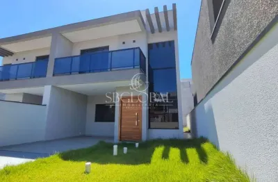 Sobrado novo com suíte e excelente acabamento a 600m da praia em itapoá/sc!