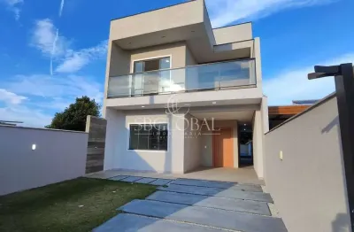 Amplo sobrado com piscina a 430m da praia – barra do saí, itapoá/sc