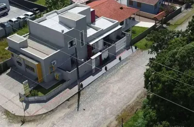Sala comercial + sobrado no balneário paese á 550 metros da praia em itapoá-sc!