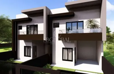 Sobrado com 124m² de área construida no balneário cambiju á 340 metros da praia em itapoá-sc