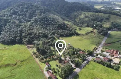 Chácara na estrada bonita em joinville sc – casa, riacho e muito verde!