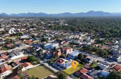 Terreno limpo pronto para construir á 270 metros da praia no balneário cambiju em itapoá-sc