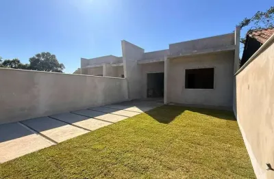 Lançamento casa nova com 96m² de área construída no balneário rainha do mar em itapoá/sc