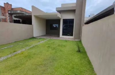 Casa nova no balneário volta ao mundo i em itapoá-sc