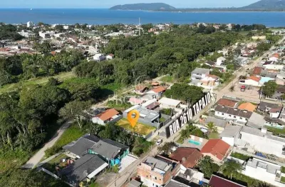 Terreno pronto para construir a 700 metros da praia no balneário recanto do farol  em itapoá/sc