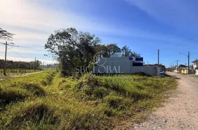 Terreno com 203,20m² (17,70x16,5) próximo ao centro comercial em itapoá-sc