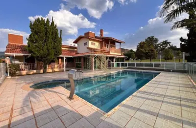 Chácara com 5 dormitórios à venda, 4000 m² por r$ 2.100.000,00 - jardim estância brasil - atibaia/sp