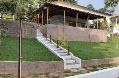 Chácara com 3 dormitórios à venda, 2500 m² por r$ 1.100.000,00 - recanto dos palmares - atibaia/sp