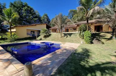 Sítio com 3 dormitórios à venda, 60000 m² por r$ 2.600.000,00 - vitória régia - atibaia/sp