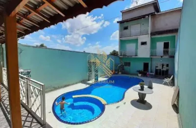 Sobrado com 5 dormitórios à venda, 640 m² por r$ 3.000.000,00 - jardim paulista - atibaia/sp