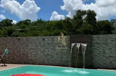 Chácara com 3 dormitórios à venda, 160 m² por r$ 780.000,00 - pedreira - atibaia/sp