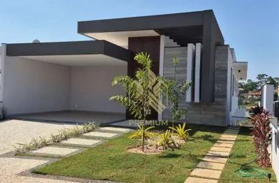 Casa nova à venda no condomínio san giovanni – itatiba/sp, em um lindo projeto arquitetônico completo e moderno.