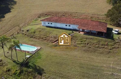 Sítio com 7 dormitórios à venda, 217800 m² por r$ 4.300.000,00 - jardim santos reis - piracaia/sp