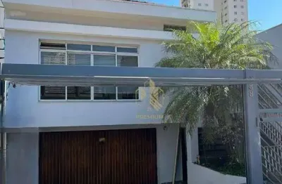 Sobrado para alugar, 220 m² por r$ 9.570,00/mês - vila regente feijó - são paulo/sp