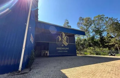 Galpão para alugar, 1100 m² por r$ 21.212,74/mês - estância santa maria do portão - atibaia/sp