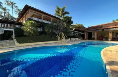 Chácara com 11 dormitórios à venda, 19000 m² por r$ 3.500.000,00 - rosário - atibaia/sp