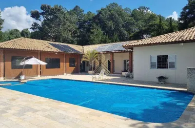 Chácara com 10 dormitórios à venda, 8800 m² por r$ 2.500.000,00 - sete pontes - piracaia/sp