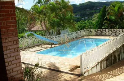 Chácara com 6 dormitórios à venda, 3850 m² por r$ 1.300.000 - chácaras fernão dias - atibaia/sp