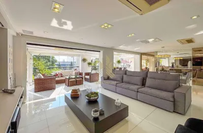 Apartamento garden com 3 dormitórios à venda, 350 m² por r$ 5.500.000,00 - tatuapé - são paulo/sp