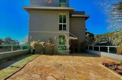 Casa com 4 dormitórios à venda, 382 m² por r$ 2.500.000,00 - clube da montanha - atibaia/sp
