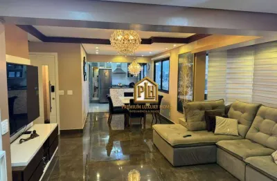 Apartamento com 3 dormitórios à venda, 126 m² por r$ 1.100.000 - tatuapé - são paulo/sp
