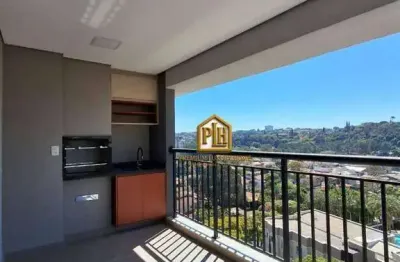Apartamento com 3 dormitórios para alugar, 88 m² por r$ 7.300,00/mês - vila giglio - atibaia/sp