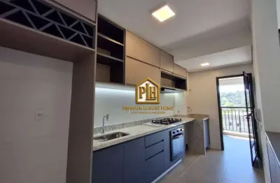 Apartamento com 3 dormitórios para alugar, 88 m² por r$ 7.783,00/mês - vila giglio - atibaia/sp