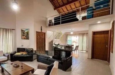 Casa com 3 dormitórios à venda, 237 m² por r$ 1.378.000,00 - loteamento loanda - atibaia/sp