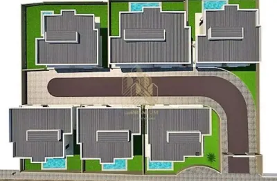 Casa com 4 dormitórios à venda, 184 m² por r$ 3.500.000,00 - parque arco iris - atibaia/sp
