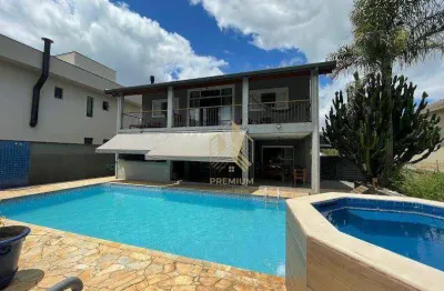 Casa com 4 dormitórios à venda, 450 m² por r$ 1.900.000,00 - condomínio residencial shamballa iii - atibaia/sp