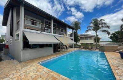 Casa com 4 dormitórios à venda, 450 m² por r$ 1.900.000,00 - condomínio shambala iii - atibaia/sp