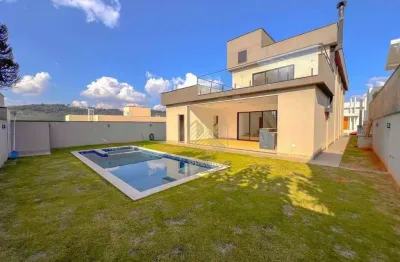 Casa com 3 dormitórios à venda, 304 m² por r$ 2.500.000,00 - condominio figueira garden - atibaia/sp