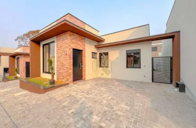 Casa com 3 dormitórios à venda, 96 m² por r$ 880.000,00 - nova gardênia - atibaia/sp