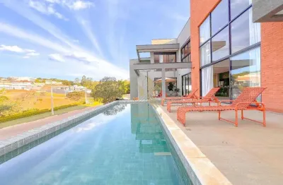 Luxuosa e sofisticada casa em condomínio fechado – atibaia/sp