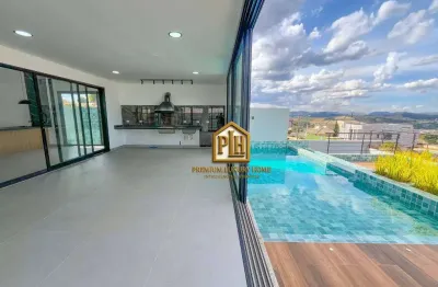 Casa térrea de alto padrão à venda no condomínio shambala iii – atibaia/sp
