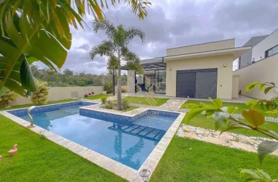 Casa com 3 dormitórios à venda, 280 m² por r$ 3.200.000,00 - condominio figueira garden - atibaia/sp