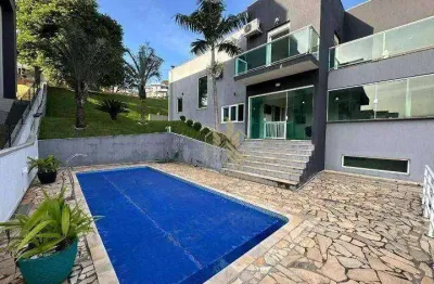 Casa com 3 dormitórios à venda, 350 m² por r$ 1.900.000,00 - condomínio serra da estrela - atibaia/sp