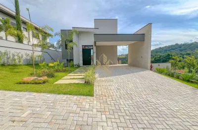 Casa com 3 dormitórios à venda, 204 m² por r$ 1.850.000,00 - condominio quintas da boa vista - atibaia/sp