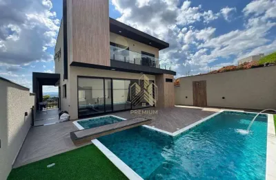 Casa com 3 dormitórios à venda, 191 m² por r$ 1.490.000,00 - condomínio alto da floresta - bom jesus dos perdões/sp